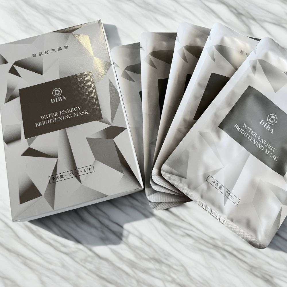 Dira Water Energy Brightening Face Masks 28ml 5 Pack
