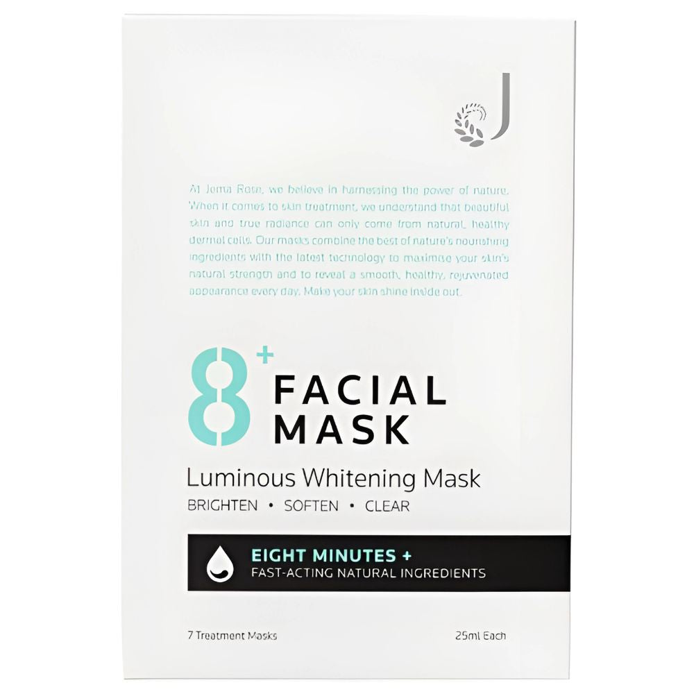 Jema Rose 8+ Minute Facial Mask Luminous Whitening Mask 7pcs box