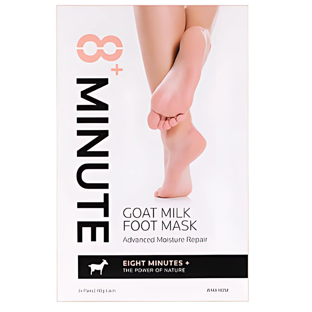 Jema Rose 8+ Minute Goat Milk Foot Mask 40g 3 Pairs