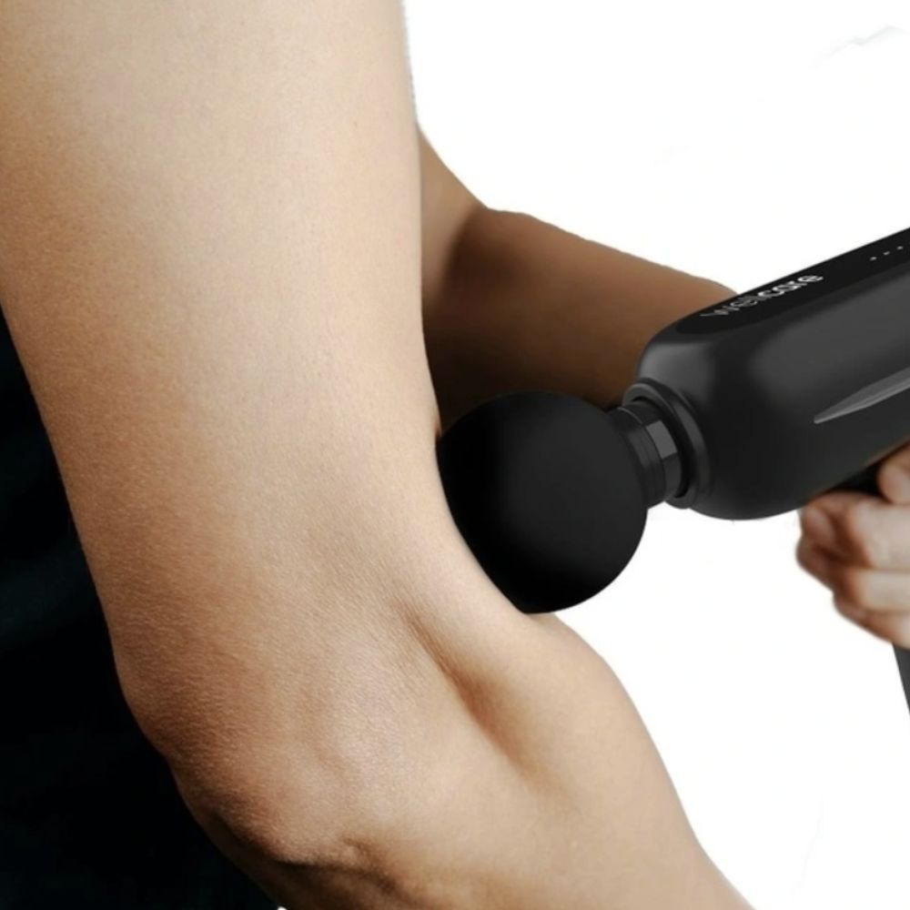 Wellcare Mini Percussion Massage Gun in Black