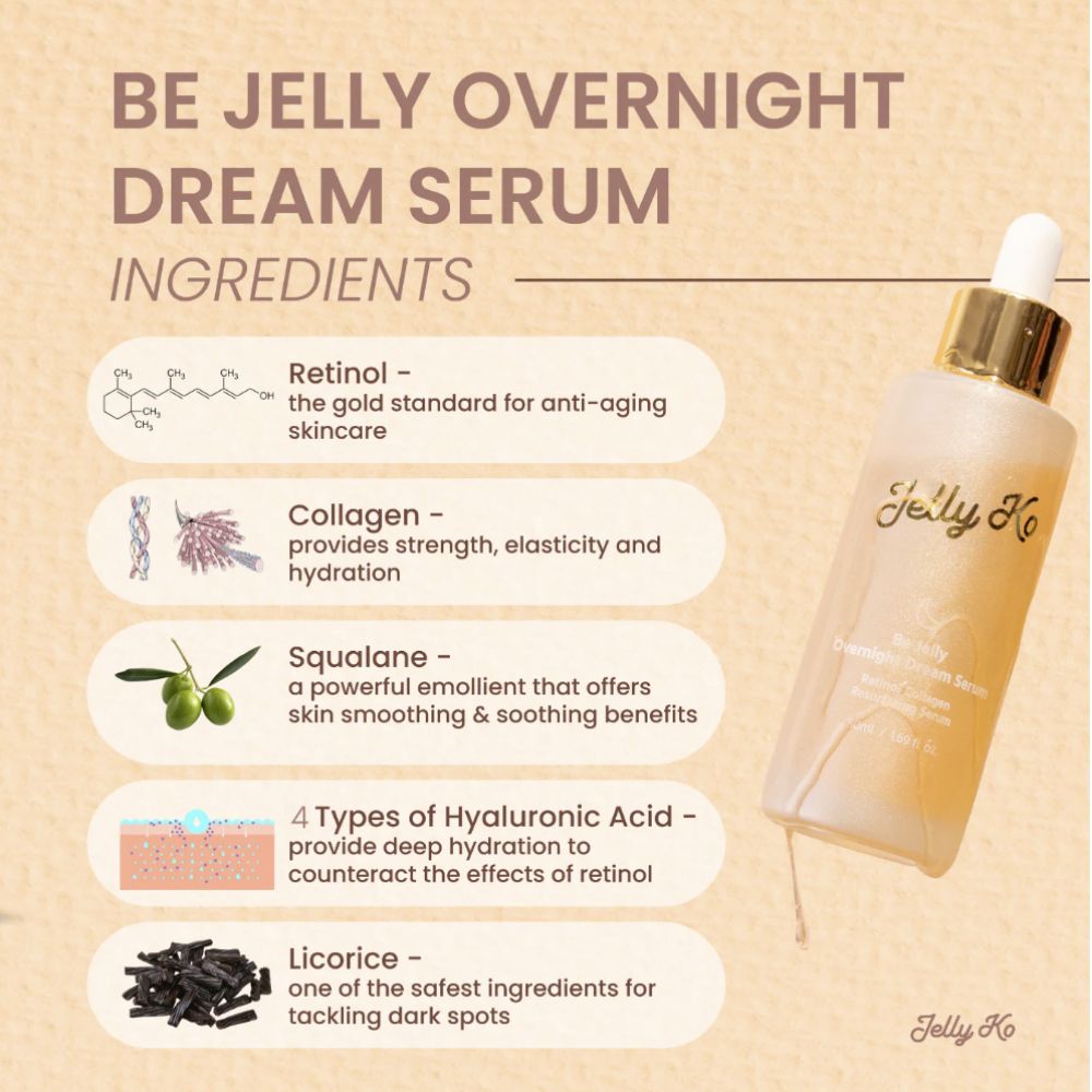 Jelly Ko Be Jelly Overnight Dream Serum 50ml