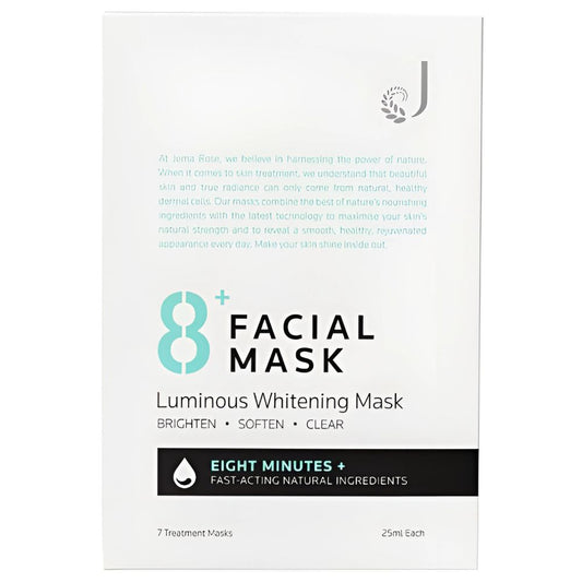 Jema Rose 8+ Minute Facial Mask Luminous Whitening Mask 7pcs box