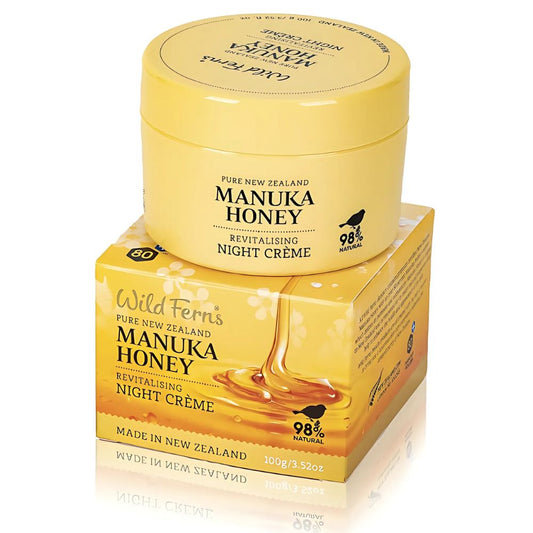 Wild Ferns Manuka Honey Revitalising Night Crème 100ml