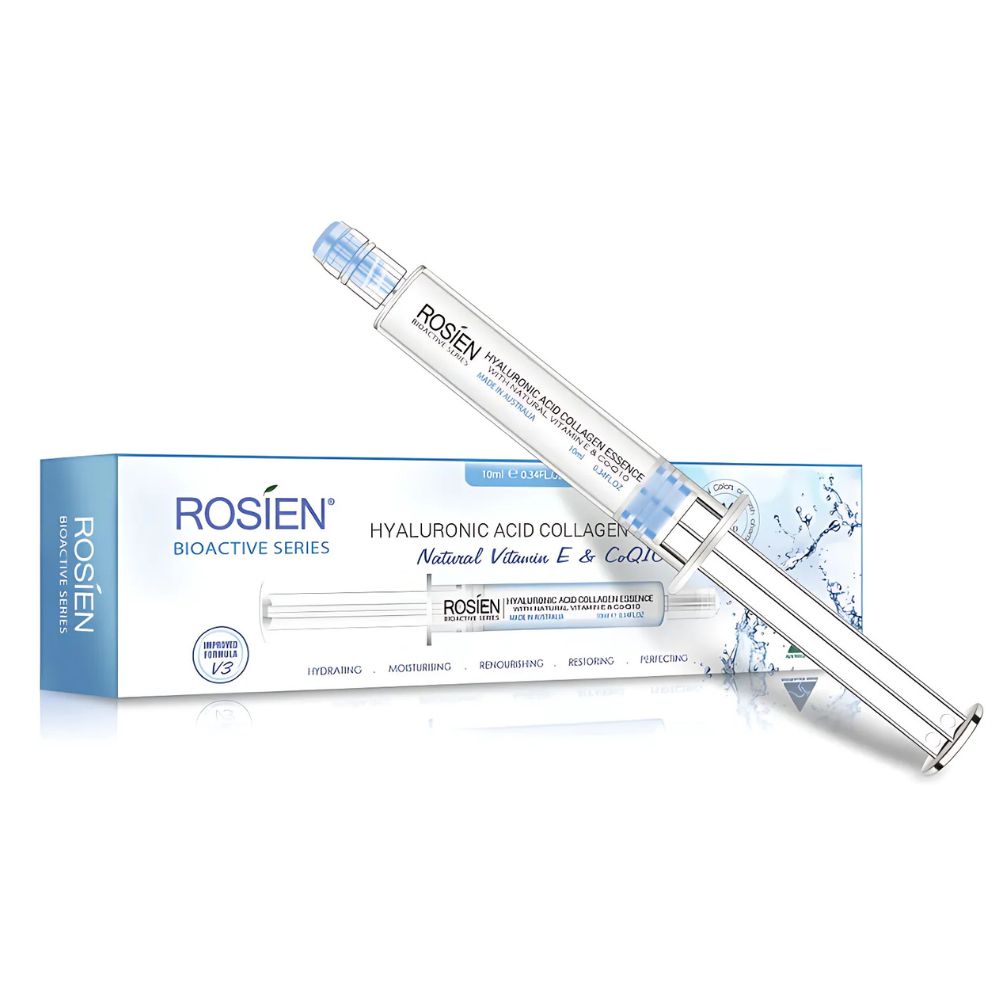 Rosien Hyaluronic Acid Collagen Essence Natural Vitamin E CoQ10